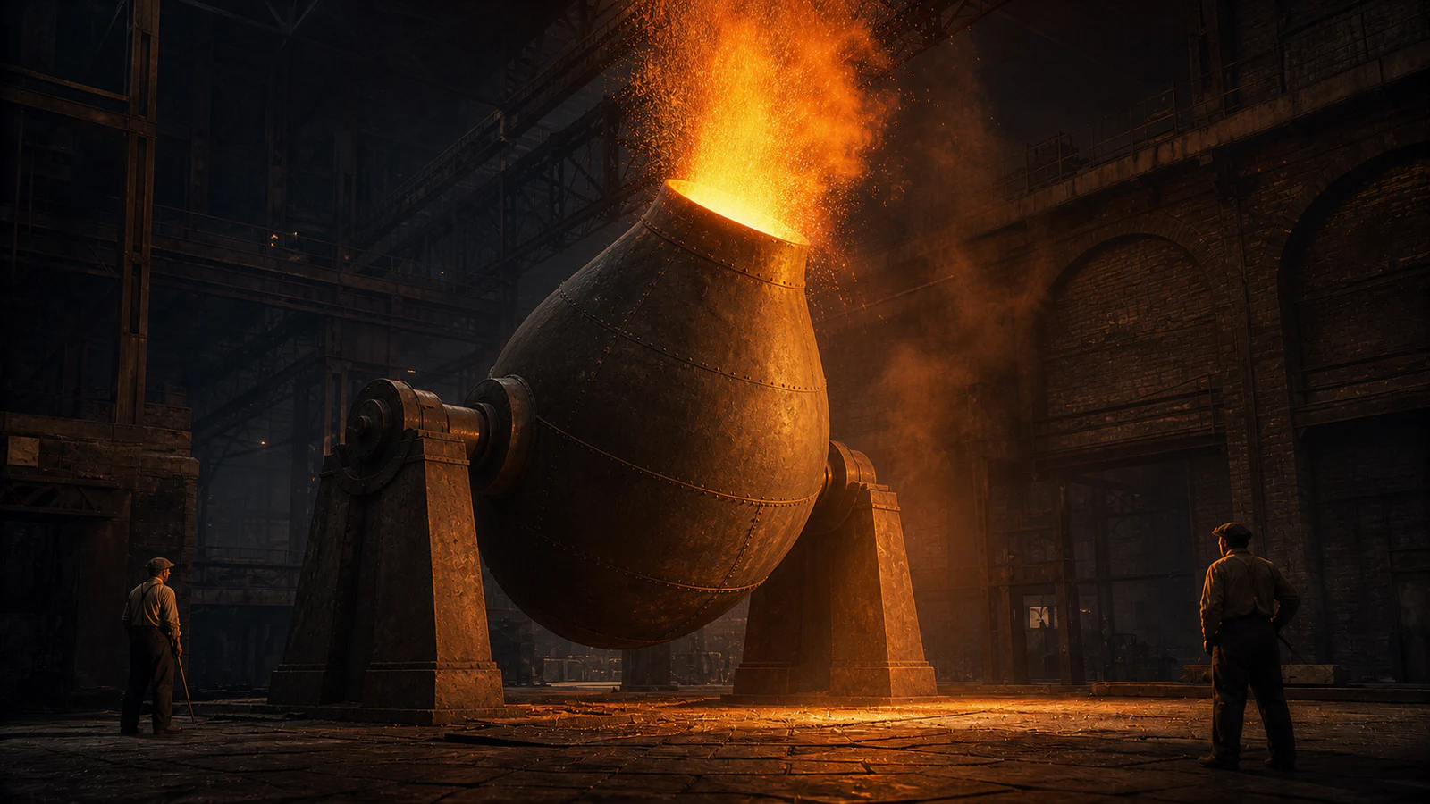 The Bessemer Process — Mass Steel Transforms Civilization